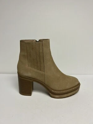 Bota Steve Madden Feminina Buscas Camurça Areia Tamanho 9,5 M - Imagem 1 de 4