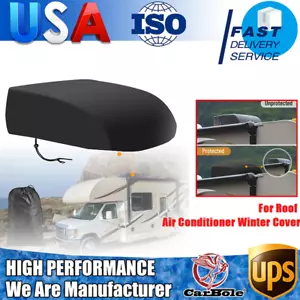 For Roof RV Air Conditioner Winter Cover Outside Camper Travel Trailer AC Cover - Picture 1 of 8