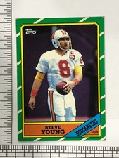 Steve Young ROOKIE CARD 1986 Topps RC #374 Buccaneers