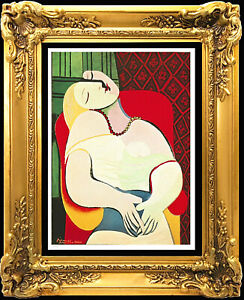 Pablo Picasso Signed & Hand-Numbered Le Reve Dream 17"x22" Art Print (unframed)