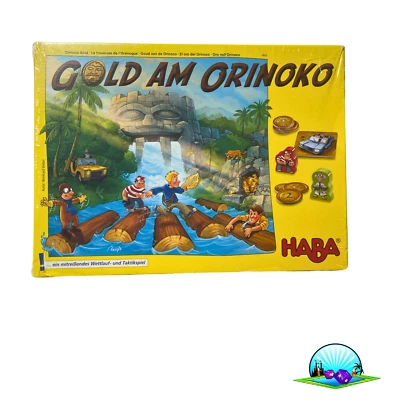 Gold am Orinoko Spiel Brettspiel HABA - NEU in Folie (Folie Beschädigt) - Bild 1 von 4