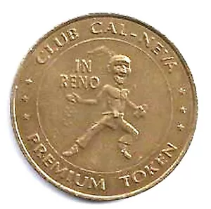 Vintage Club CAL NEVA Premium Token Reno Nevada - Bild 1 von 2