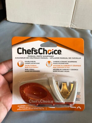 NEW Portable CHEF'S CHOICE Compact Manual Knife Sharpener #MND - Image 1 of 2