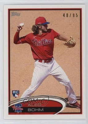 2021 Topps Transcendent Collection VIP Party /95 Alec Bohm #8 RC - Image 1 of 2