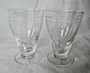 A pair of Stuart glasses, circa 1930’s UNUSUAL DESIGN - Picture 1 of 15