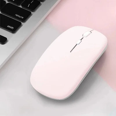 Mouse Bluetooth Silencioso Marcaron Computadora Portátil Mouse Óptico Inalámbrico para iPad Foto 1 de 4