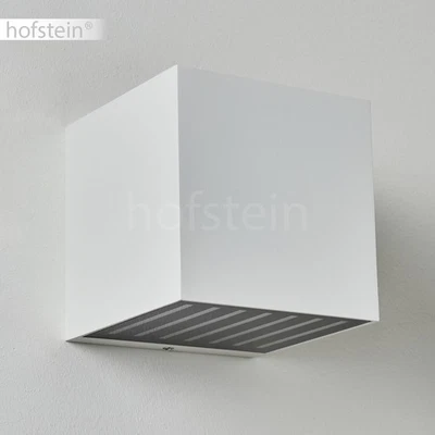 Hofstein Montetassi Outdoor Wall Lamp Sconce Metal/Plastic White/Black - Image 1 of 4