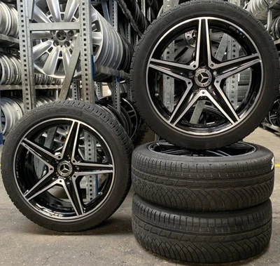 4x Original Mercedes-Benz Winterräder 225/45 R18 95V - für C-Klasse C43 C450 W20 - Bild 1 von 4