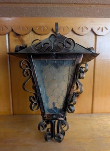 Vintage Spanish Revival Außenleuchte Dekor  - Bild 1 von 4