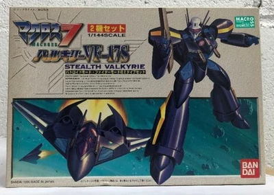 Macross Valkyrie 隐形模型套件 VF-17S 战斗机 Jet Battroid 1/144 密封 — 第 1/3 张图片
