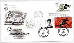 #1462 #3863 SUMMER OLYMPICS #3422 WILMA RUDOLPH TRACK & FIELD NAKANO PERFINS FDC - Picture 1 of 1