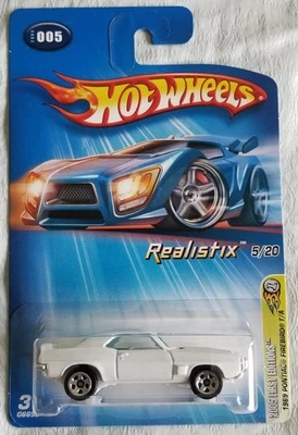 Hot Wheels 1969 Pontiac Firebird T/A 2005 First Editions Realistix ASW Error - Image 1 of 4