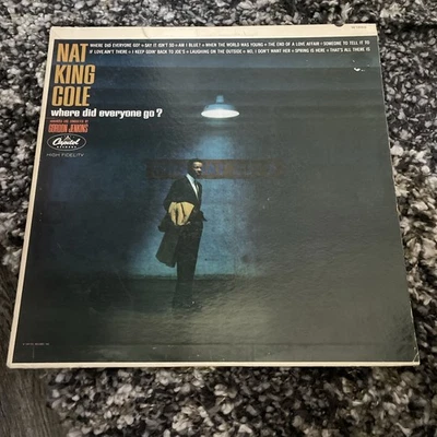 Nat King Cole-Where Did Everyone Go? Vinyl Record - Image 1 of 4