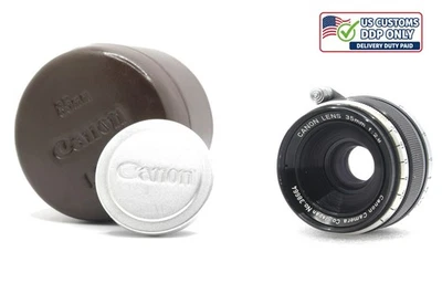 [Casi COMO NUEVO con tapa CAJA] Lente ancha Canon 35 mm f2,8 LTM L39... - Imagen 1 de 4