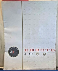 DeSoto 1959 Sales Brochure Large Format - Picture 1 of 9