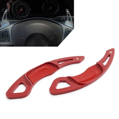 Kohlefaser-Lenkrad-Schaltwippenverlängerung Für VW Golf 7 Polo Lamando - Bild 1 von 4