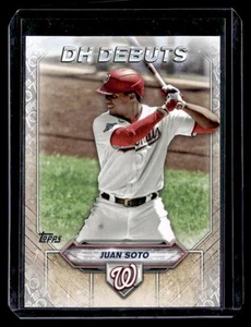 2021 Topps #DHD-12 Juan Soto DH Debuts Platinum Anniversary #/70 - Picture 1 of 2