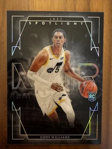 2024-25 Noir Basketball Cody Williams #6 Spotlight /99 (RC) - Picture 1 of 2