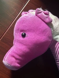 Scentsy Buddy Suri The Seahorse Plush 16" Glittery Retired Plush- No Scent Pouch - Foto 1 di 24