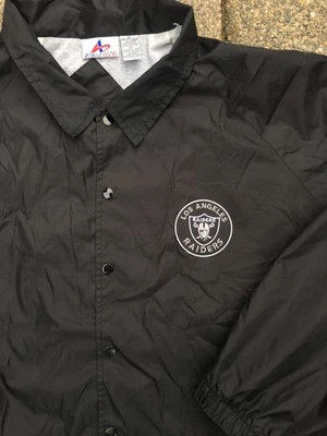 Chaqueta cortavientos Raiders de colección años 90 Los Angeles Oakland Las Vegas talla 2XL / 3XL Foto 1 de 4