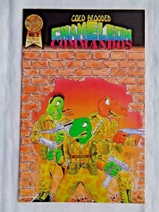 Cold Blooded Chameleon Commandos # 2 de octubre de 1986 Blackthorne primera impresión casi nuevo (9,4) - Imagen 1 de 8