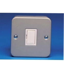 13A Metal Clad Unswitched Connection Unit Metal clad - Picture 1 of 1