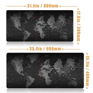 Rozszerzona podkładka pod mysz do gier duży rozmiar Biurko Klawiatura Mata 800 X 300MM 900 X 400MM - Zdjęcie 1 z 13