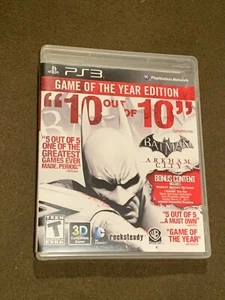 Sony PlayStation PS3 Videospiel Batman Arkham City Rated T - Bild 1 von 3