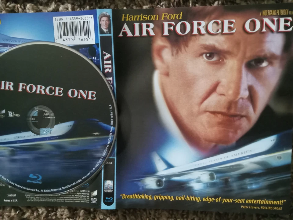 Air Force One Blu Ray (DISC ONLY) + Artwork - Image 1 of 1