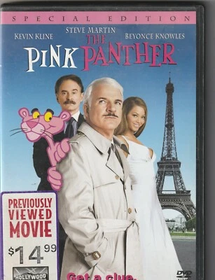 The Pink Panther (DVD, 2006, Sony Pictures) Steve Martin, previous rental - Image 1 of 2