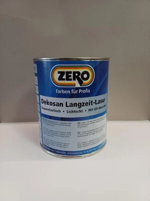 Zero Dekosan Langzeit Lasur, Mahagoni 0,75 Liter - Bild 1 von 2