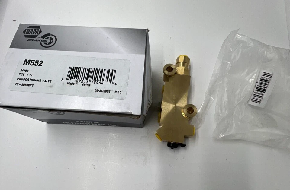 Válvula dosificadora de frenos Napa Brakes M552 Ultra Premium para Chevrolet GMC Foto 1 de 4