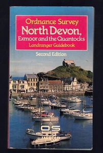1989 North Devon, Exmoor and the Quantocks (Landranger Guidebook) Paperback - Picture 1 of 11