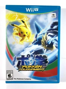 Pokken Tournament Nintendo Wii U Spiel mit Hülle getestet funktioniert super 2016 - Bild 1 von 3