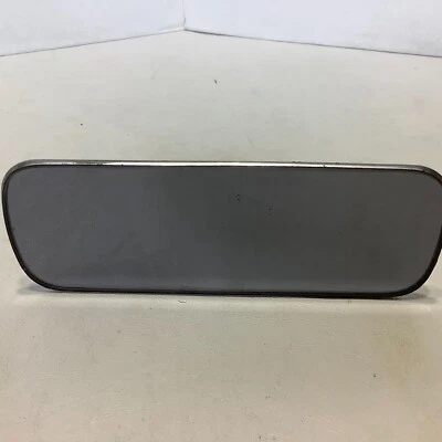 Antique Car Rear View Mirror Silver 7" x 2 1/2" - Image 1 of 4
