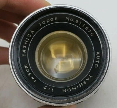 Yashica Auto Yashinon 5cm 50mm F2 M42 Screw Lens For SLR/Mirrorless Cameras - Image 1 of 4