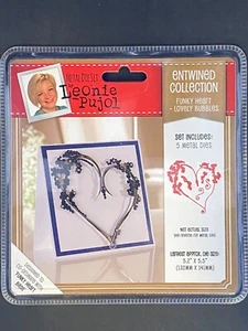 Funky Heart Lovely Bubbles Die Set by Leonie Pujol Cutting Metal Crafts Card - Picture 1 of 2