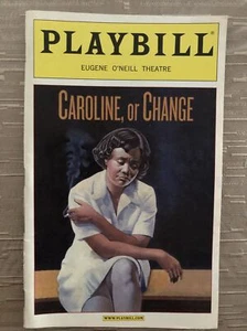 Caroline or Change mayo 2004 Broadway color Playbill! Chuck Cooper Tonya Pinkins - Imagen 1 de 8