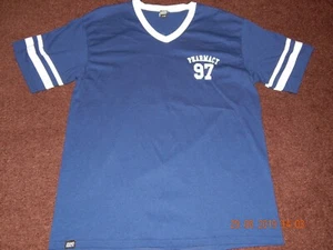 PHARMACY SKATEBOARDING SKATER BRAND LAS VEGAS NAVY BLUE AND WHITE MENS T-SHIRT - Picture 1 of 5