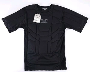 Valken Impact Chest Protector Black Predator Paintball Padded Outdoor Mens XS - Picture 1 of 11