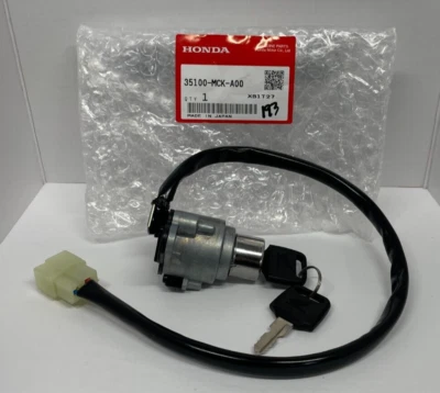 00-07 Interruptor de llave de encendido Honda Shadow Spirit Sabre VT1100C C2 OEM 35100-MCK-A00 Foto 1 de 3