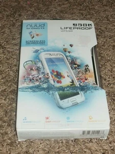 OEM LifeProof Nuud Series white grey Waterproof Case For Samsung Galaxy S4 - Picture 1 of 6