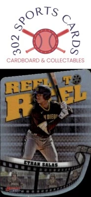 2023 Bowman's Best #RR-24 Ethan Salas Reel-to-Reel Die Cuts - Image 1 of 2