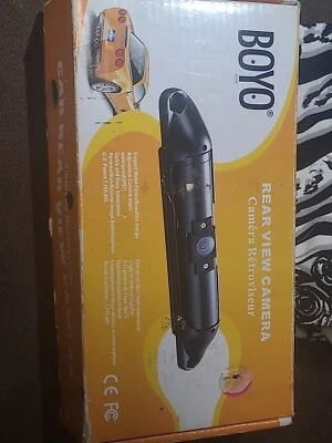 BOYO VTL420 - Bar-Type License Plate HD Backup Camera (Black) - Image 1 of 2