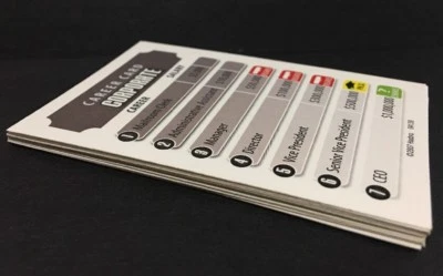 The Game Of Life Twists & Turns Replacement Parts Pieces 12 CAREER CARDS - Image 1 of 4