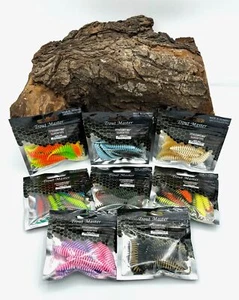 Spro Trout Master Worm 65 65mm Garlic Aroma UV 16 Farben 8 Stück Gummifisch OVP - Bild 1 von 20