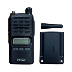 Used Tekk XV-100 VHF 128 Channels Compact Handheld Radio with Display - Picture 1 of 1