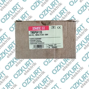 IME TEMA TM8P0H110 Programmable Transducer INPUT 1A OUTPUT 0-500V AUX 115V DC - Picture 1 of 6