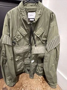 Wtaps 19aw Modular Jacket Size X 03 Green Military Jacket made in Japan - Picture 1 of 8
