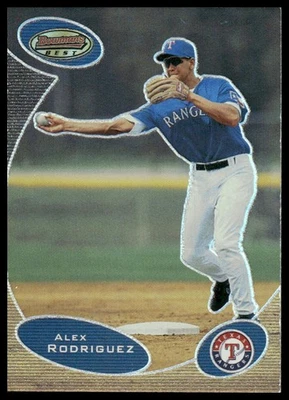 Bowman's Best #BB-AR 2003 Alex Rodriguez Texas Rangers Foto 1 de 2